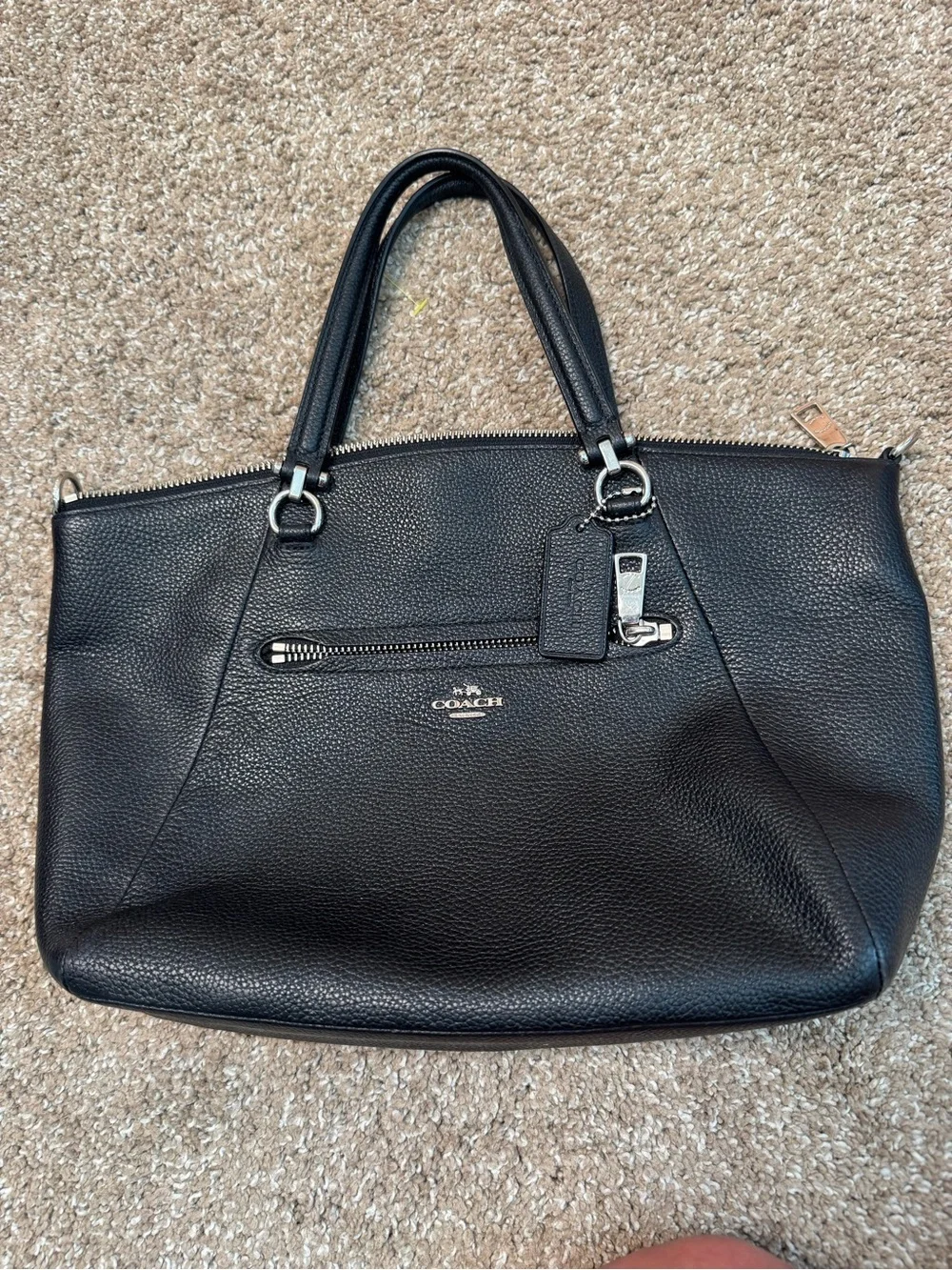 Coach tote black